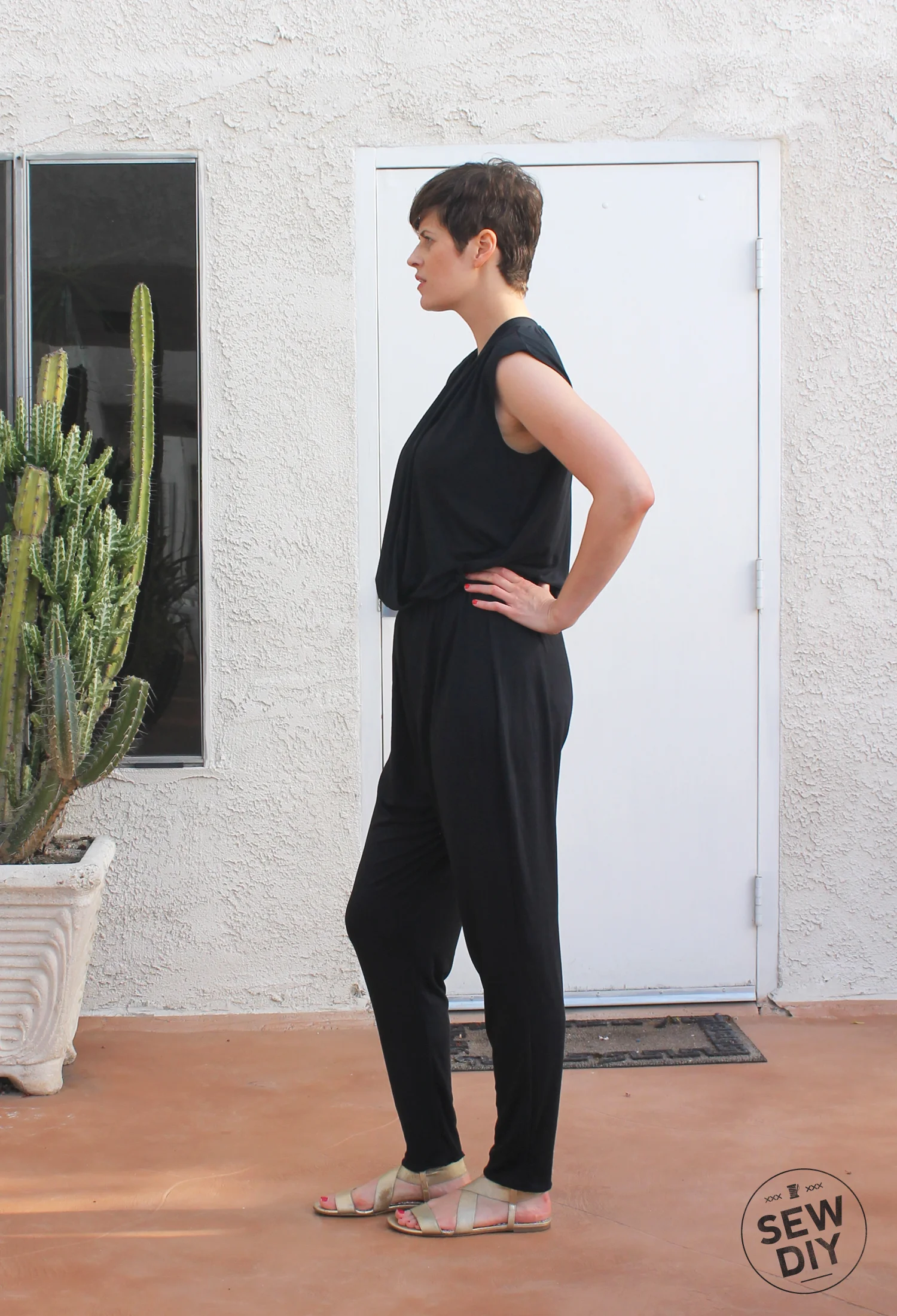 DIY Knit Jumpsuit McCall's M7099 — Sew DIY